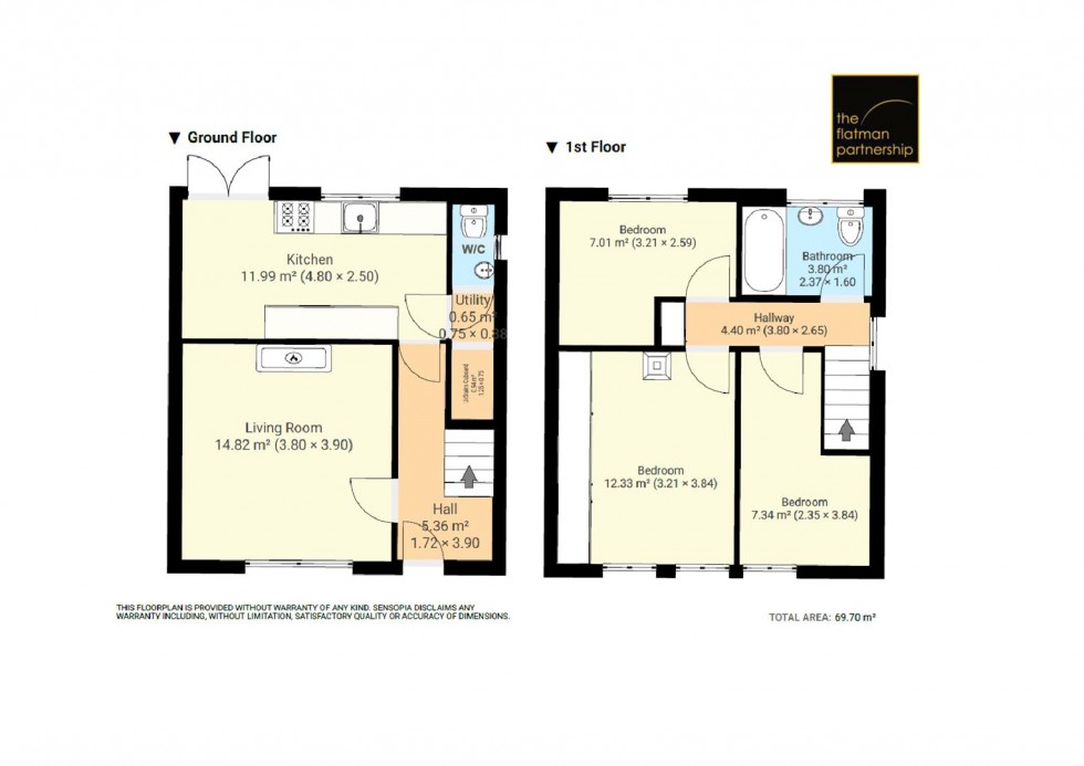 Floorplan for Reddington Drive, Langley