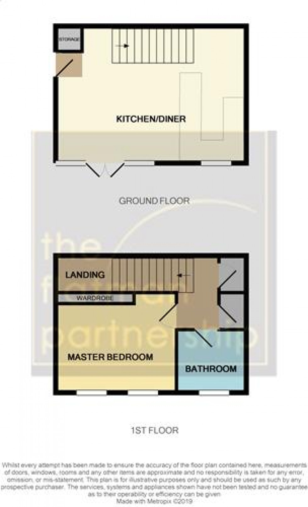 Floorplan for Bates Close, George Green