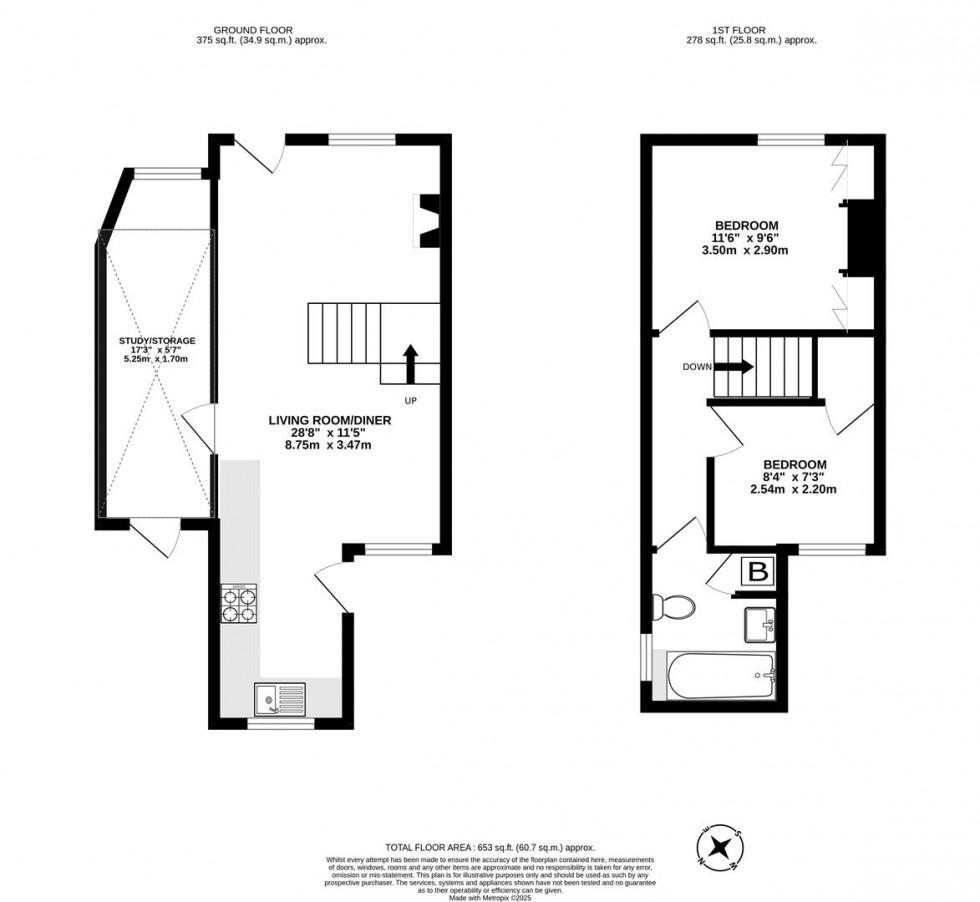 Floorplan for Langley Road, Langley