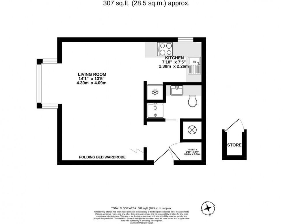 Floorplan for Mead Avenue, Slough