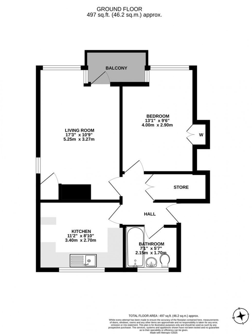 Floorplan for Morrice Close, Slough