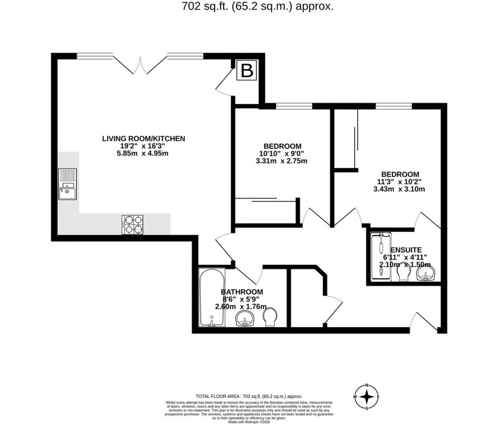 Floorplan for Chadwick Road, Langley